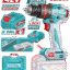TOTAL 42V Compact Brushless Cordless Impact Drill – 69Nm Torque, 2-Speed Gear (TIDLI426981)