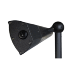 Electric Patio Heater 2500W – 3 Heat Settings, Carbon Rose Golden Tube, Remote Control - Image 2