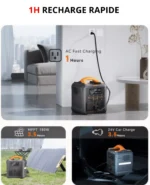 ⁦Kodak | محطة باور ستيشن محمولة S600 – قدرة 600 واط⁩ - الصورة ⁦7⁩