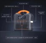 ⁦Kodak | محطة باور ستيشن محمولة S600 – قدرة 600 واط⁩ - الصورة ⁦8⁩