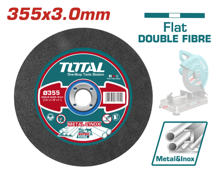 TOTAL Abrasive Metal Cutting Disc – 355mm for Metal & Inox (TAC2303558)