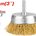 فرشاة سلك كاسة – 75 ملم | 3 إنش من توتال (TAC33031)