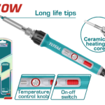 كاوي لحام كهربائي – قدرة 70 واط مع حرارة قابلة للتعديل من توتال (TET01606)