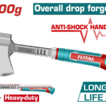 فأس – وزن 600 جرام، رأس مطروق بالكامل ومقبض مريح من توتال (THAX061600L)