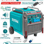 TOTAL Inverter Gasoline Generator – 8.5kW Max Output, Remote Start, Pure Sine Wave (TP585006)