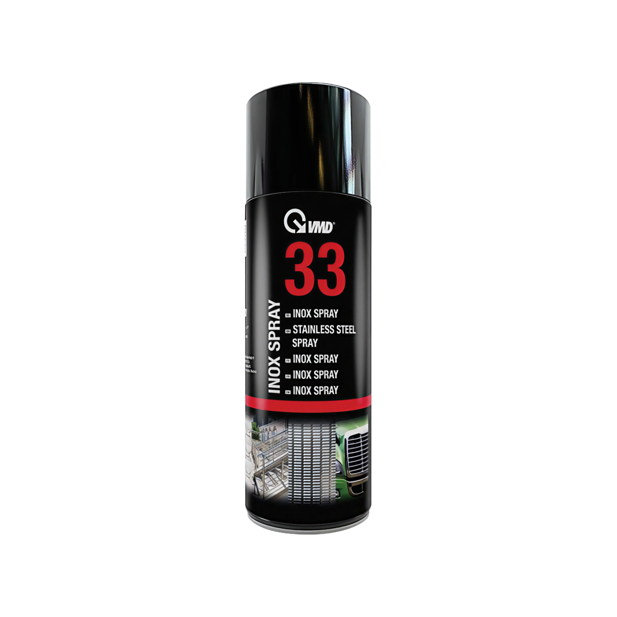 VMD 33 Stainless Steel Spray – Anti-Corrosion Metal Protection Coating – 400ml