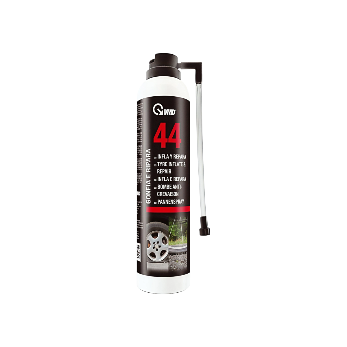 VMD 44 Tire Inflate & Repair Spray – Emergency Puncture Repair – 300ml