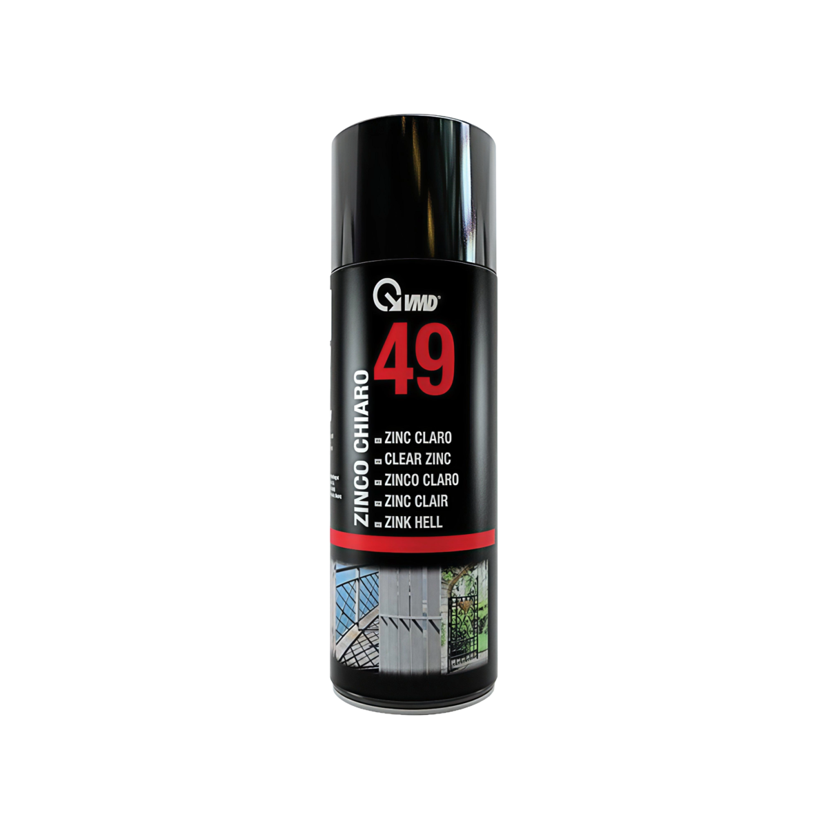 VMD 49 Clear Zinc Spray – Cold Galvanizing Anti-Corrosion Coating – 400ml