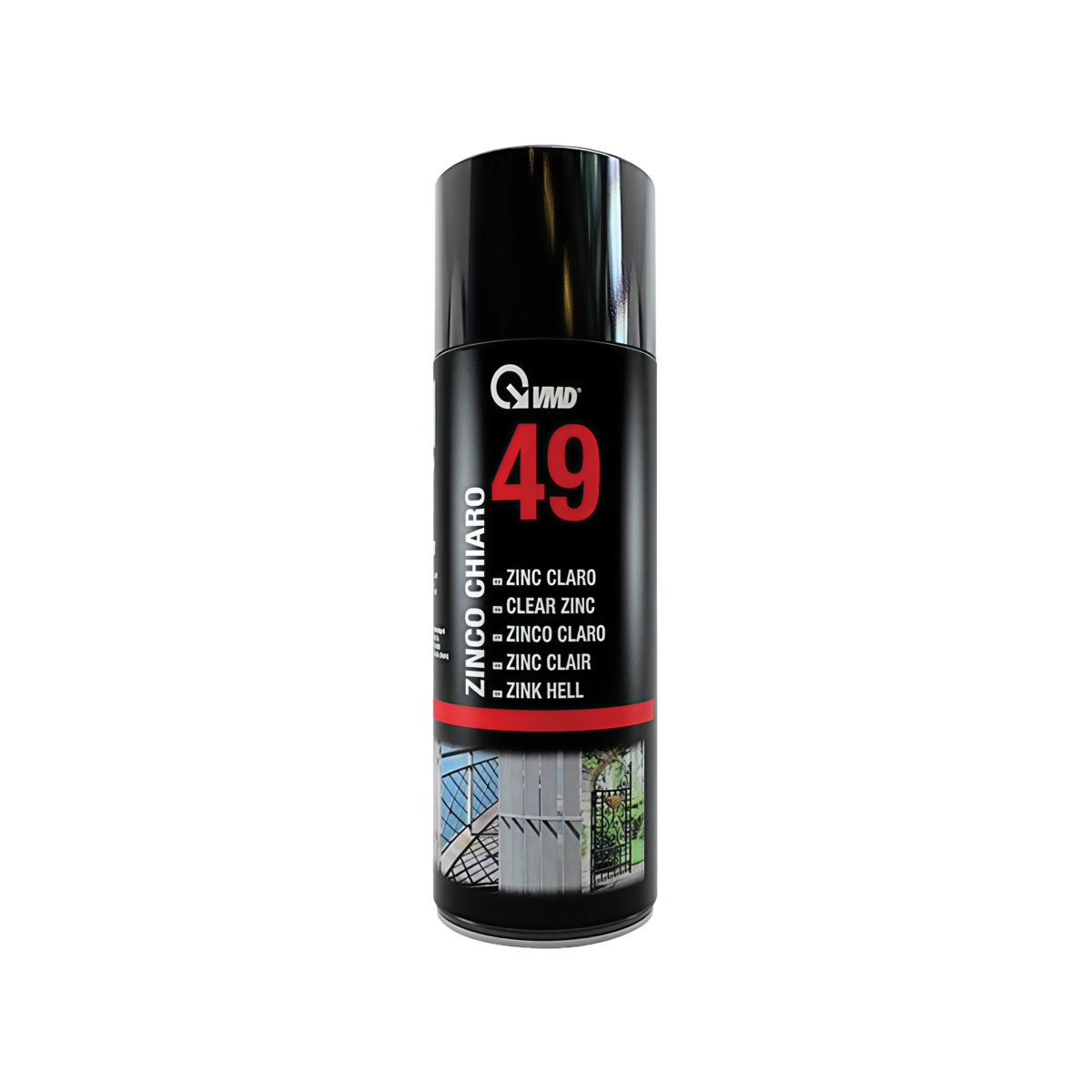 VMD 49 MAT Clear Matt Zinc Spray – Cold Galvanizing Anti-Corrosion Coating – 400ml