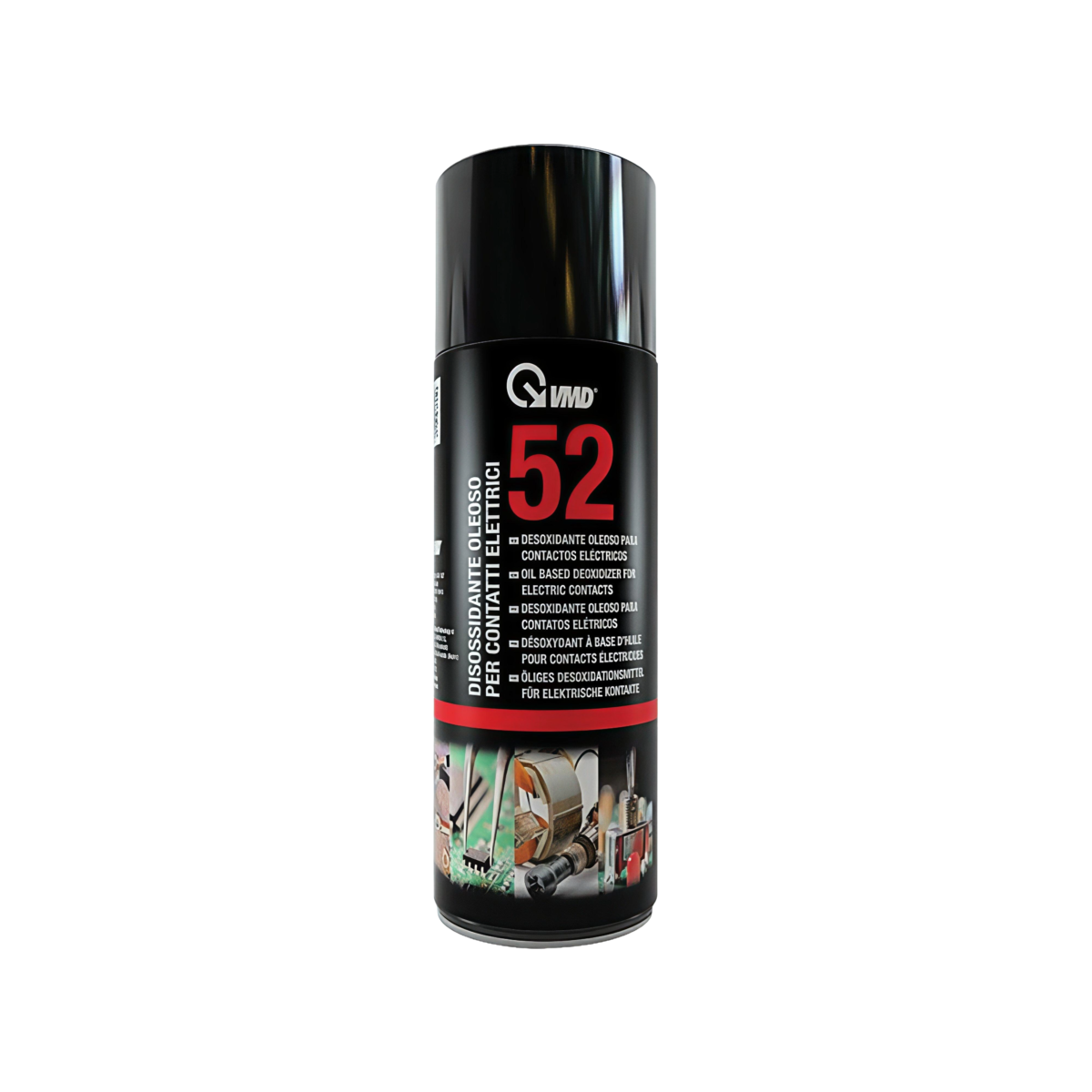 VMD 52 Oil-Based Deoxidizer for Electric Contacts – Protective Contact Cleaner – 400ml