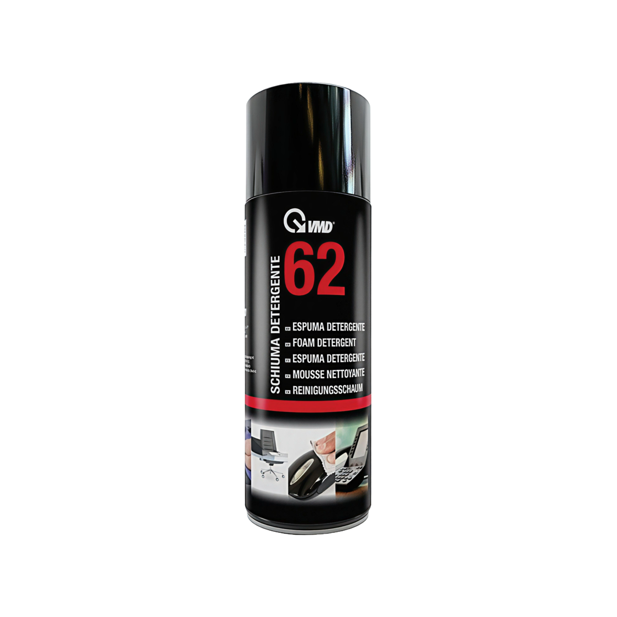 VMD 62 Cleaning Foam – Antistatic Cleaner for Electronics & Plastic Surfaces – 400ml
