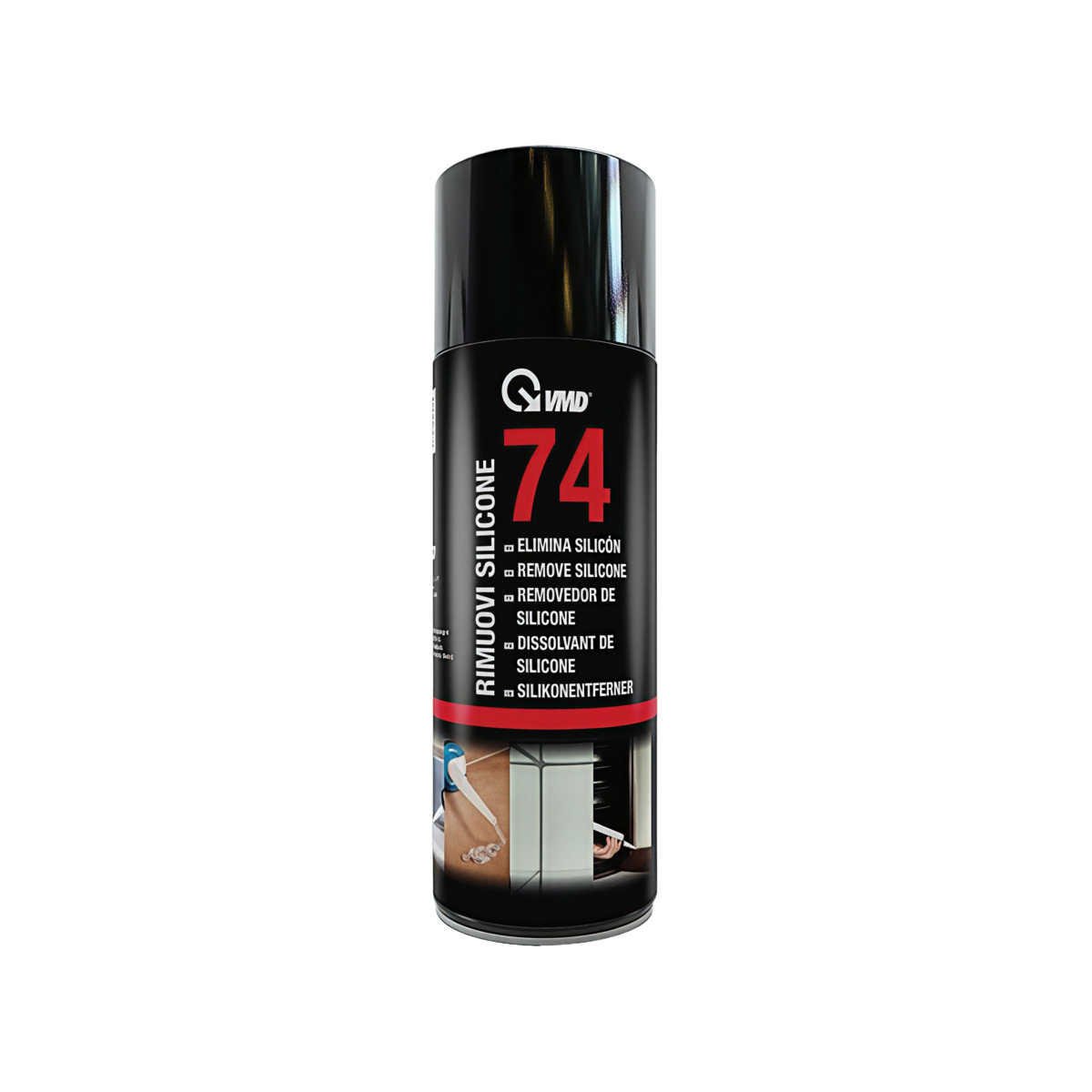 VMD 74 Silicone Remover Spray – Residue & Sealant Cleaner – 400ml