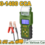 JADEVER Battery System Tester – 50–1400 CCA Digital Battery & Charging System Analyzer (JDBD1514)