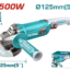 TOTAL Electric Angle Grinder 1500W - 125mm | 5" (TG11512536)