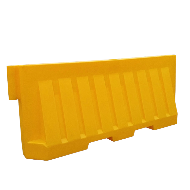 حاجز سلامة طرق بلاستيك 2 متر - قابل للتعبئة بالماء