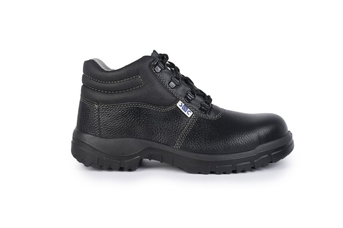 SLIC Black 6-Inch Safety Boot with Four D-Ring Speed Laces – Steel Toe Work Boot SLIC Black 6-Inch Safety Boot with Four D-Ring Speed Laces – Steel Toe Work Boot