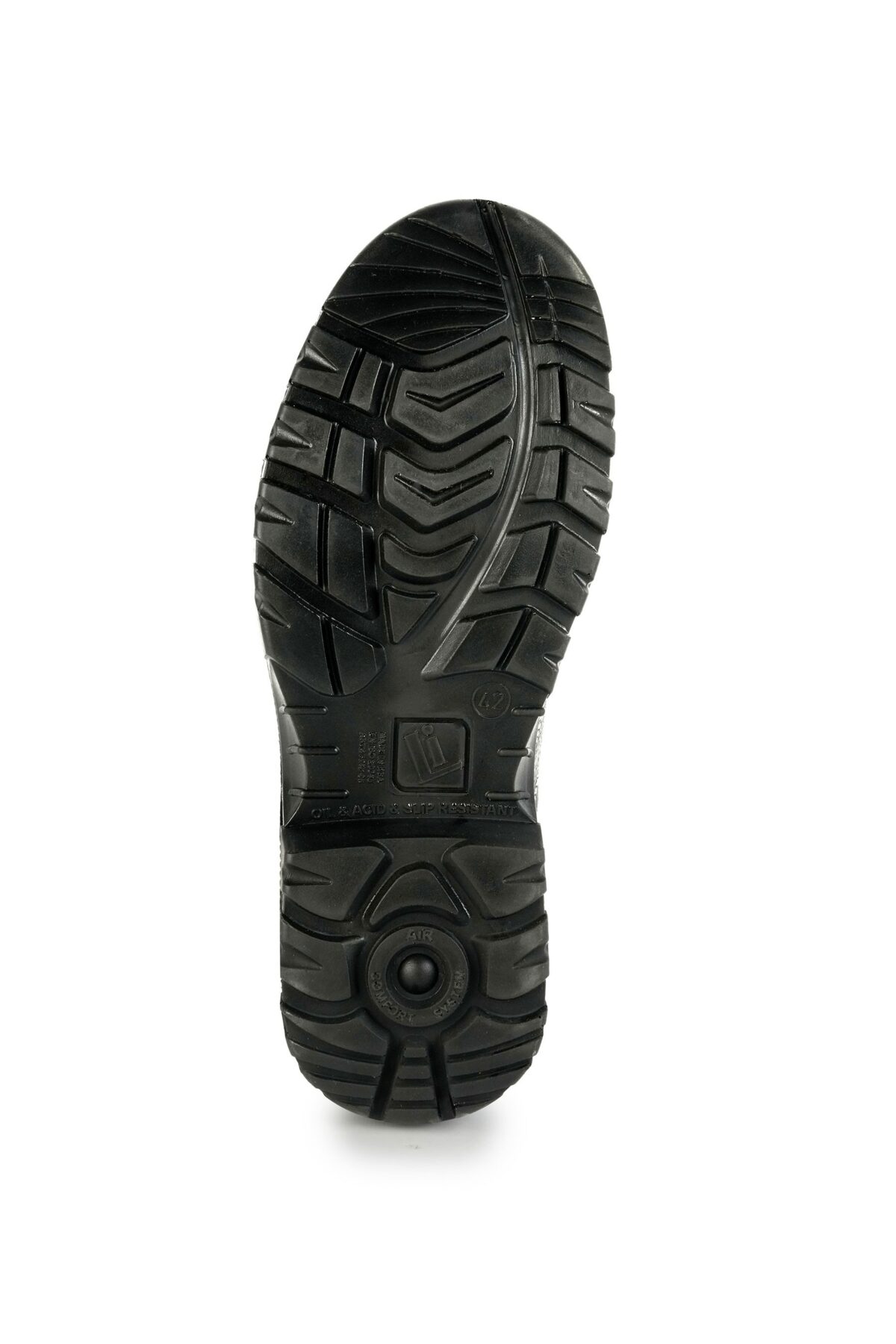 SLIC Black Safety Shoe with Four Eyelets – Steel Toe Industrial Safety Footwear SLIC Black Safety Shoe with Four Eyelets – Steel Toe Industrial Safety Footwear