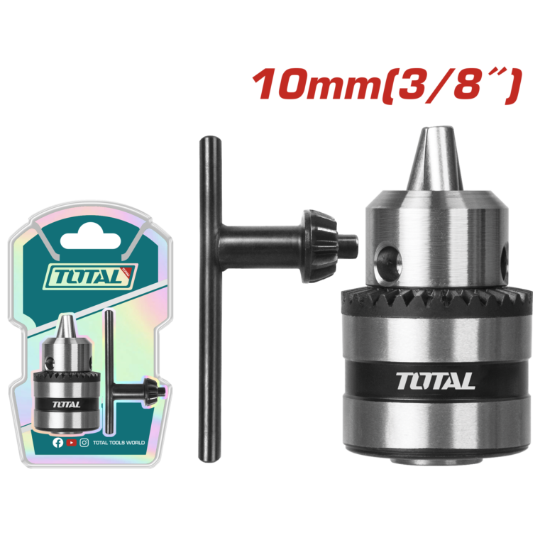 جوزة درل 10 ملم بمفتاح – سن 3/8" - 24UNF من توتال (TAC451001)