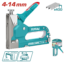 TOTAL Staple Gun 4-14mm Heavy Duty Iron Hand Stapler with Adjustable Power (THT311425)