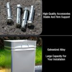 Stainless Steel Trash Bin with Side Ashtray – 304 Stainless Steel Waste Bin - Image 5