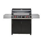FIRFEPLUS Premium 5 Burner Gas BBQ Grill with Side Burner & Infrared Back Burner