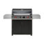 FIRFEPLUS Premium 5 Burner Gas BBQ Grill with Side Burner & Infrared Back Burner
