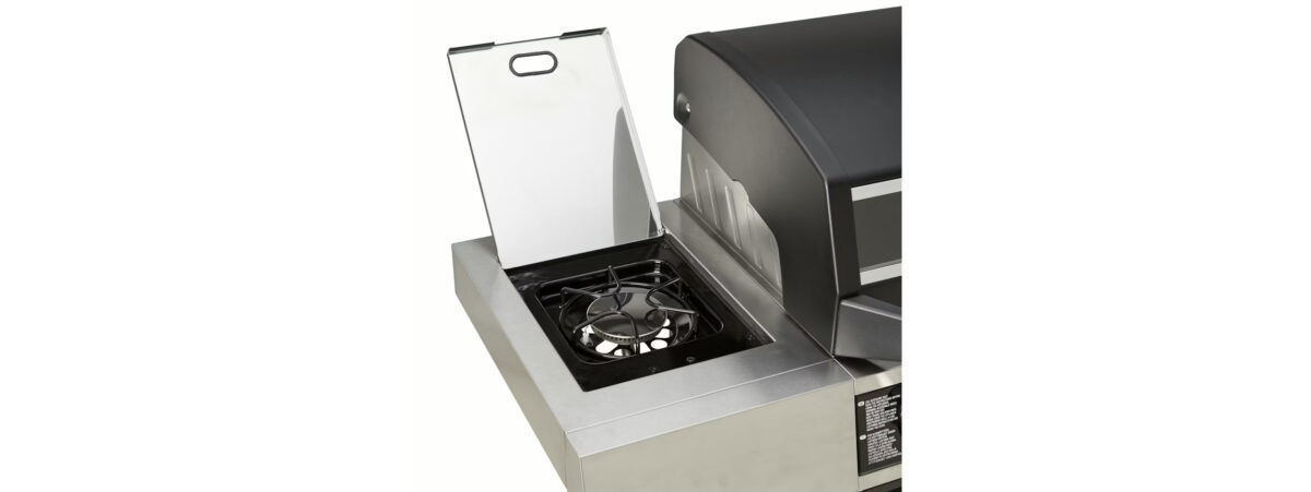 FIREPLUS Premium 5 Burner Gas BBQ Grill with Side Burner & Infrared Back Burner FIREPLUS Premium 5 Burner Gas BBQ Grill with Side Burner & Infrared Back Burner