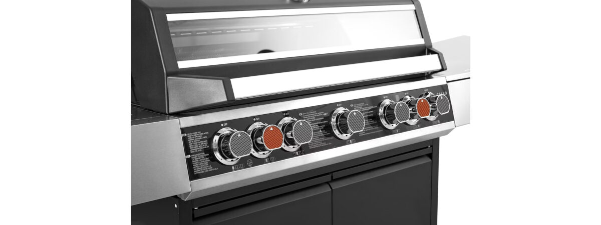 FIREPLUS Premium 5 Burner Gas BBQ Grill with Side Burner & Infrared Back Burner FIREPLUS Premium 5 Burner Gas BBQ Grill with Side Burner & Infrared Back Burner
