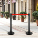 Retractable Belt Queue Barrier Post – Crowd Control Stanchion 2m Belt - Image 4