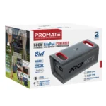 PROMATE PowerTank-600 Portable Power Station 600W – 161000mAh LiFePO4 Battery with Wireless Charging - Image 7