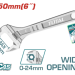 مفتاح مولت 6 إنش | 150 ملم – فتحة 0-24 ملم من توتال (THT101063)