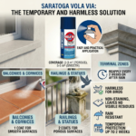 ⁦Saratoga | بخاخ طارد الحمام المؤقت 300 مل⁩ - الصورة ⁦2⁩