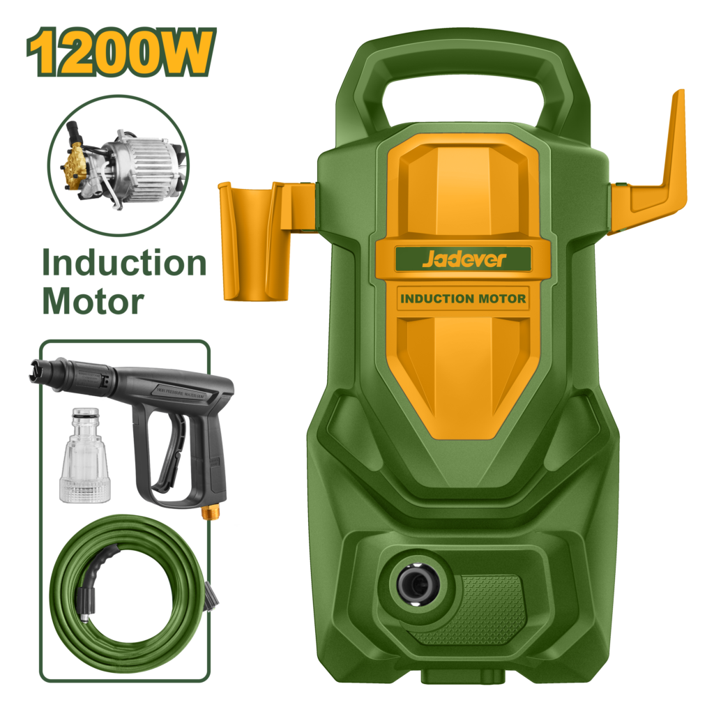 JADEVER High Pressure Washer 1200W 70Bar – Induction Motor Pressure Cleaner (JDHP3A10)