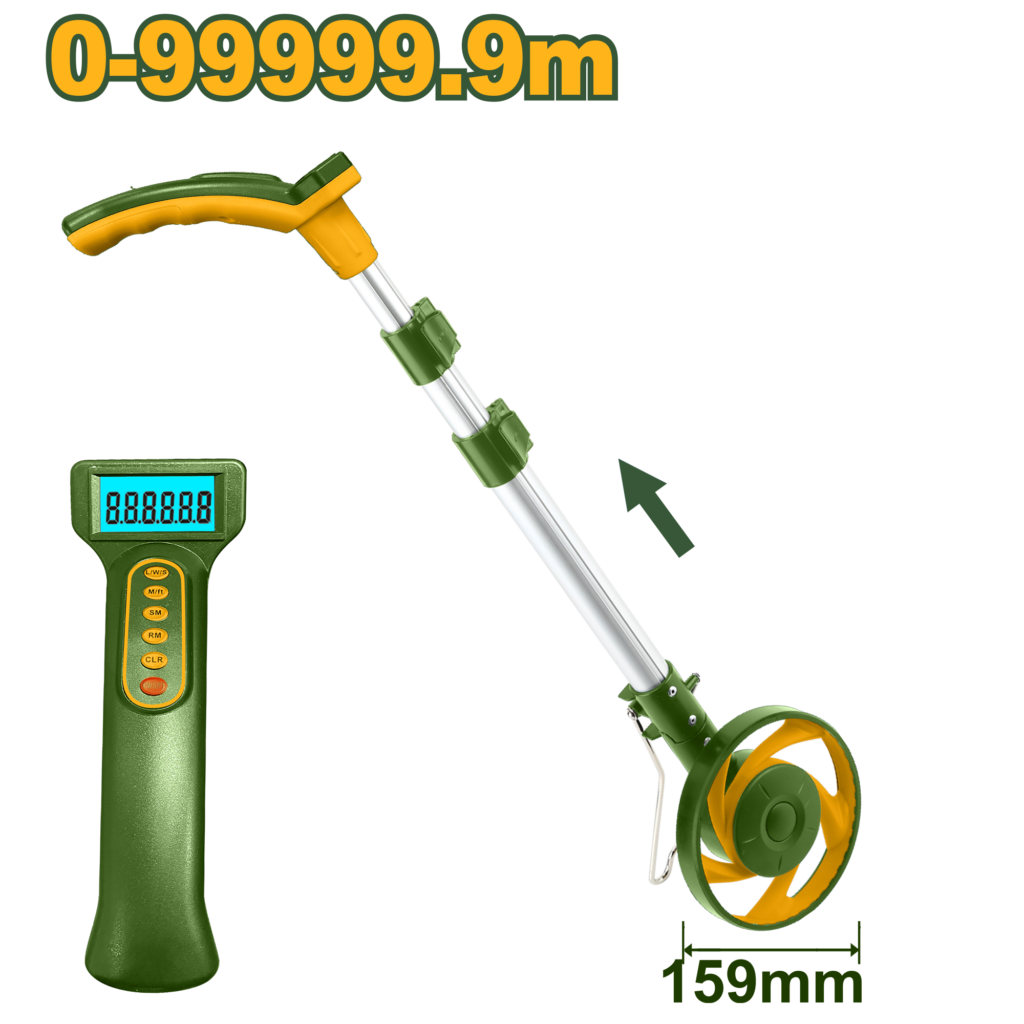 JADEVER Digital Display Measuring Wheel – Distance Measuring Wheel with Stand (JDMW2523)