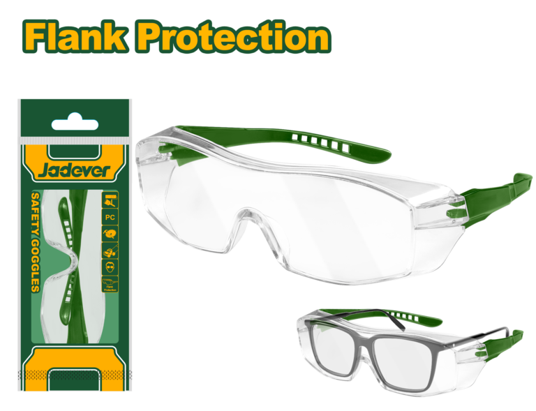 JADEVER Safety Goggles – Full View Protective PC Goggles (JDSG1803)