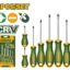 JADEVER 8 Pcs Screwdriver Set – CR-V Round Shank Screwdrivers (JDSS1408)