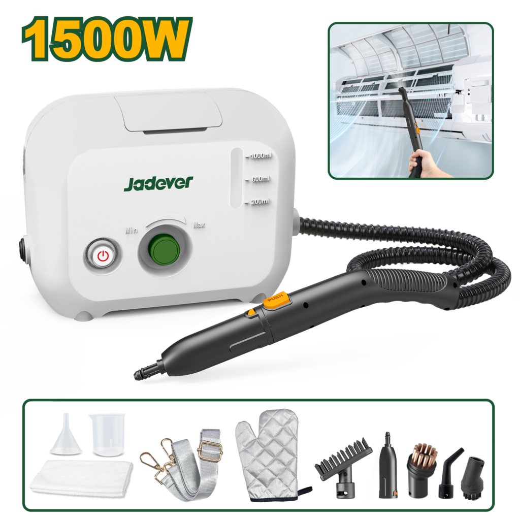 JADEVER Air Conditioner Steam Cleaner 1500W – Portable Steam Cleaning Machine (JDSTC1501)
