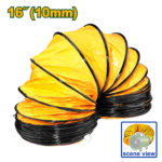 JADEVER PVC Duct Hose 16" × 10m – Flexible Ventilation Ducting Hose (JDBPP1A16)