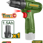 ـJADEVER 12V Cordless Drill – 20Nm Compact Rechargeable Drill Driver (JDCDS518)