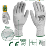 JADEVER Cut-Resistant Gloves XL – PU Coated Safety Work Gloves (JDPG1805)