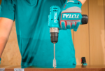 TOTAL 148 Pcs Tool Set with 12V Cordless Drill – Complete Home & Workshop Kit (THKTHP41487) - Image 4