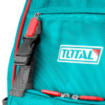 TOTAL Heavy-Duty Tool Backpack – 15kg Capacity with Rigid Frame and Reinforced Base (THBP04025) - Image 4