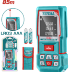 TOTAL Laser Distance Meter 85m – Digital Laser Distance Measuring Tool (TMT570268)