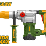 JADEVER 1600W SDS MAX Rotary Hammer – 10J Heavy-Duty Concrete Drill & Chisel (JDRH3D38)