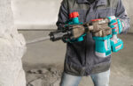 TOTAL 42V Brushless Cordless Demolition Breaker – 18J SDS HEX with 2 Batteries (TDBLI423582) - Image 2