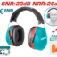 سماعات حماية للأذن صناعية عازلة للصوت – SNR 33 ديسيبل / NRR 26 ديسيبل من توتال (TEM3328)