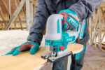 TOTAL 20V Cordless Jig Saw – 3200 RPM, 125mm Wood Cutting with 2×4.0Ah Batteries (TJSLI13562) - Image 7